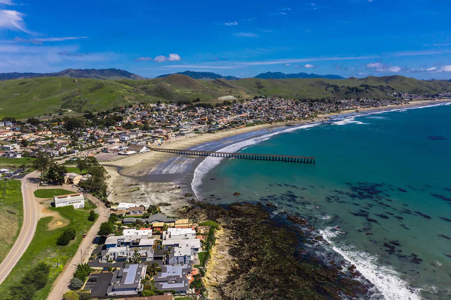 Cayucos Aerial View