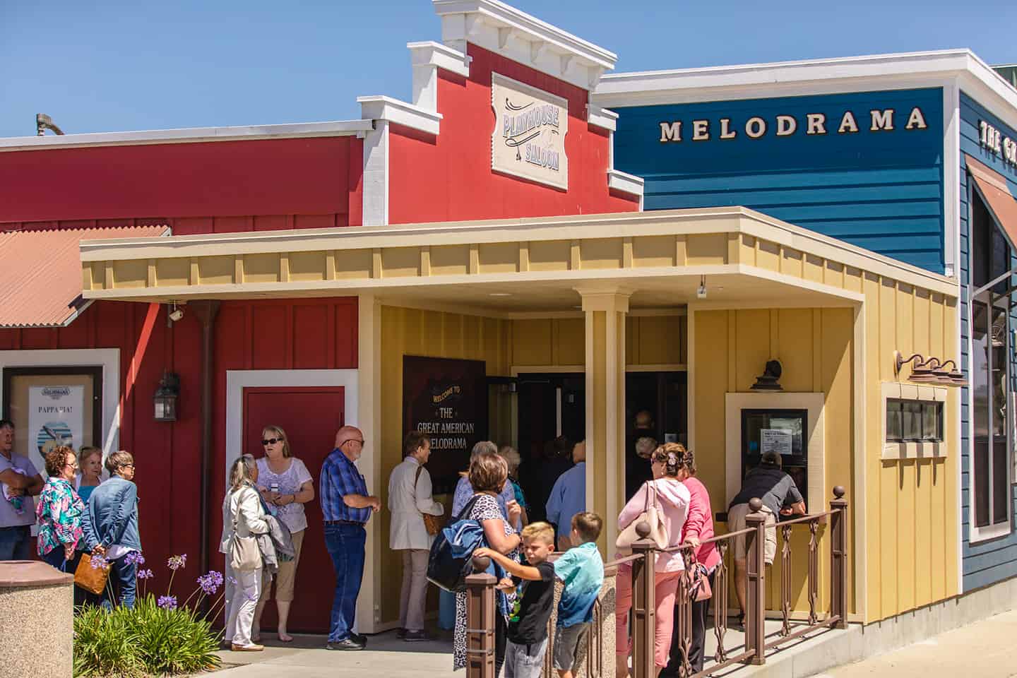 The Great American Melodrama Entrance
