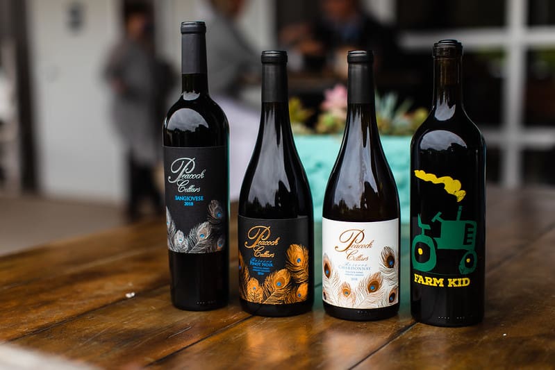 Peacock Farms wine