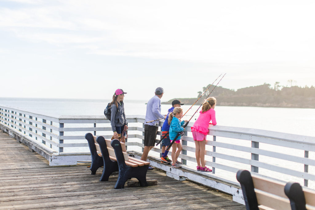 San Simeon Pier Fishing