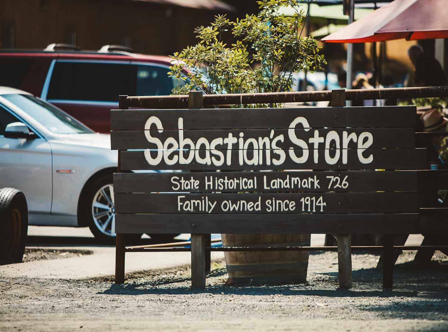 Sebastians Store Sign