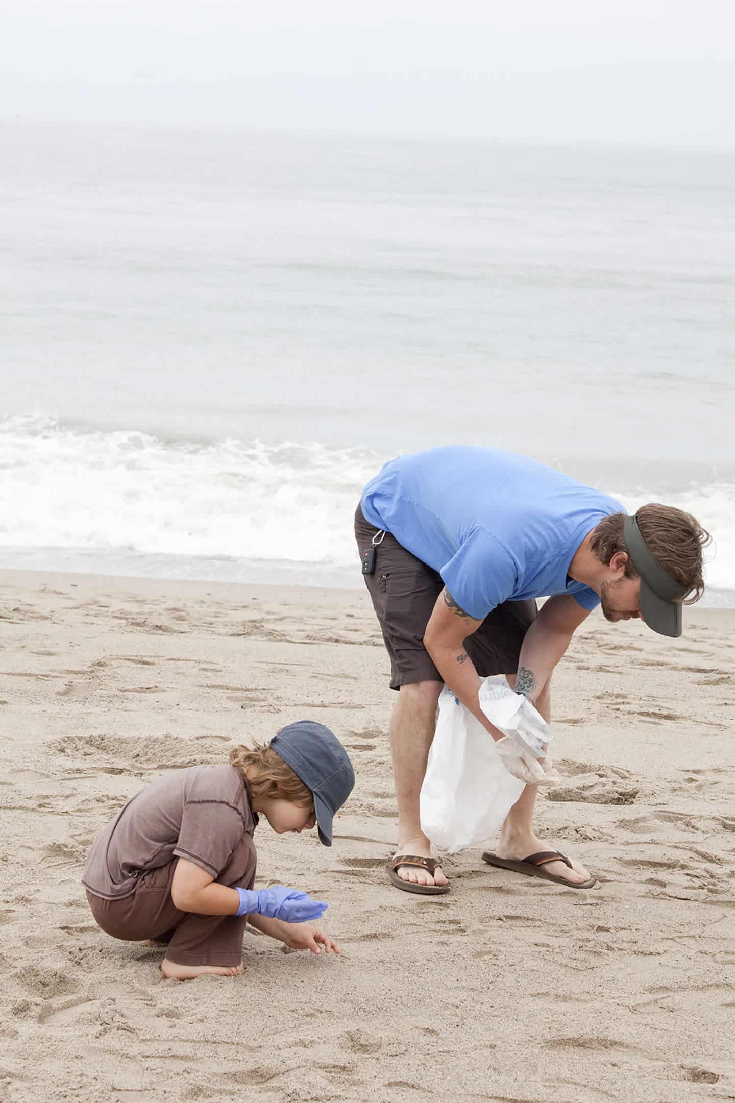 beach clean up