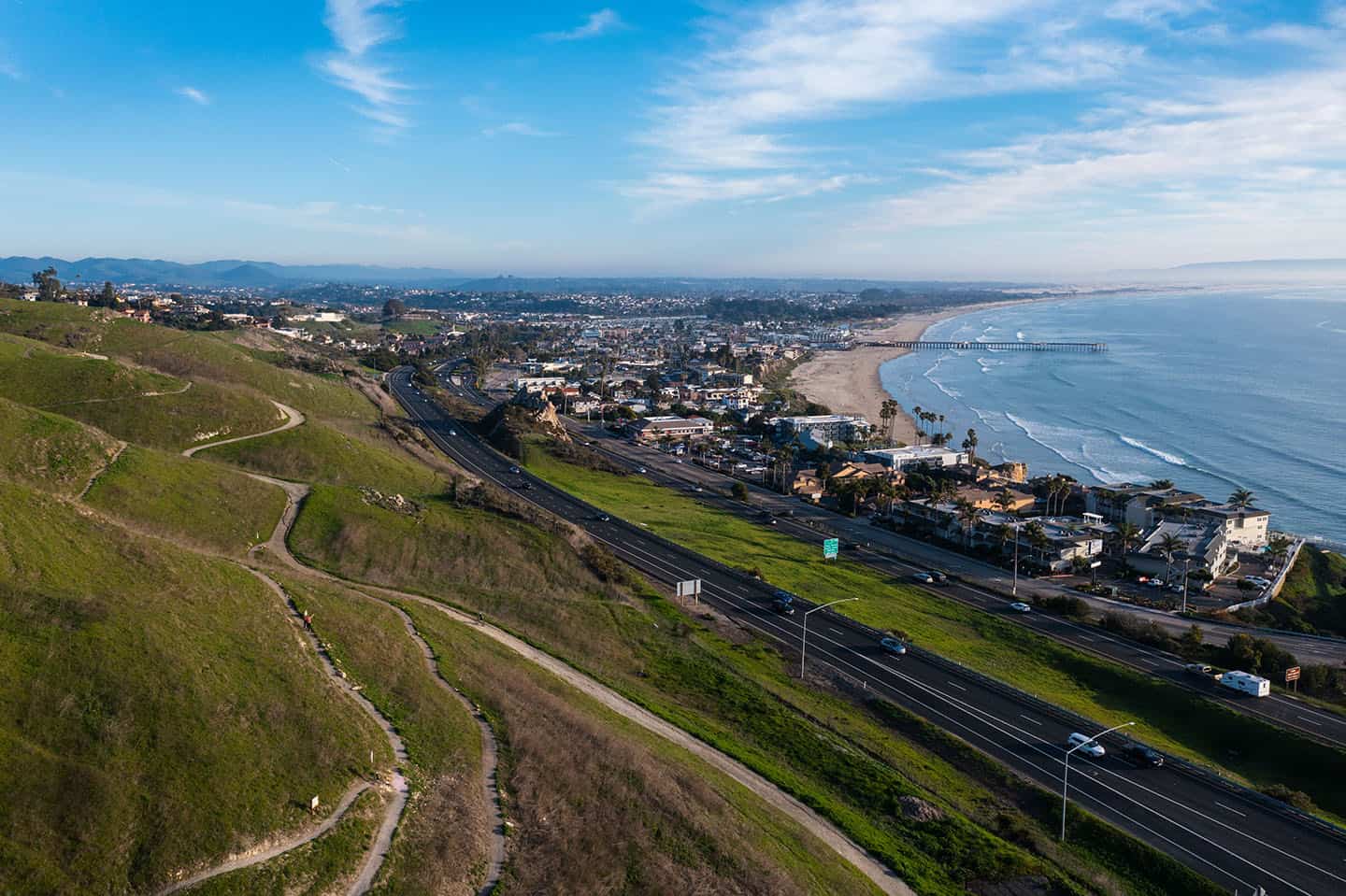 Aerial views from Pismo Beach Preserve
