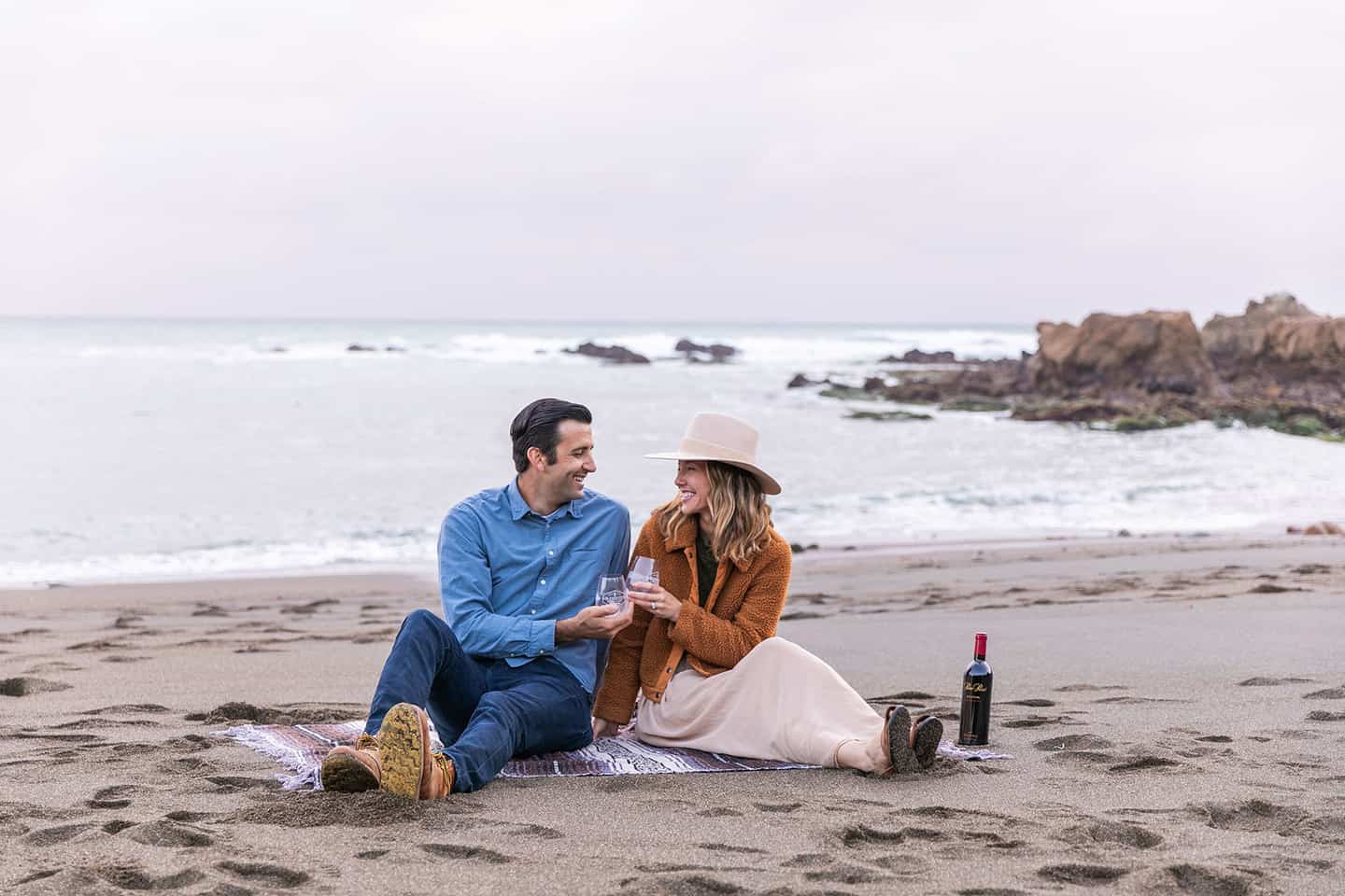 Blendfest Couple Beach Picnic