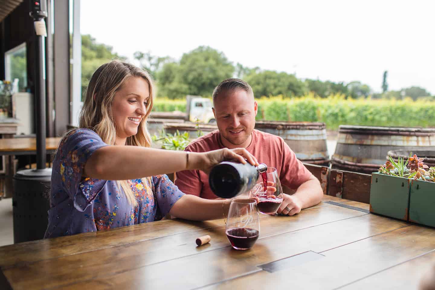 Peacock Cellars Wine Tasting