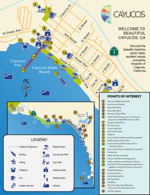Activity Map for Cayucos, CA