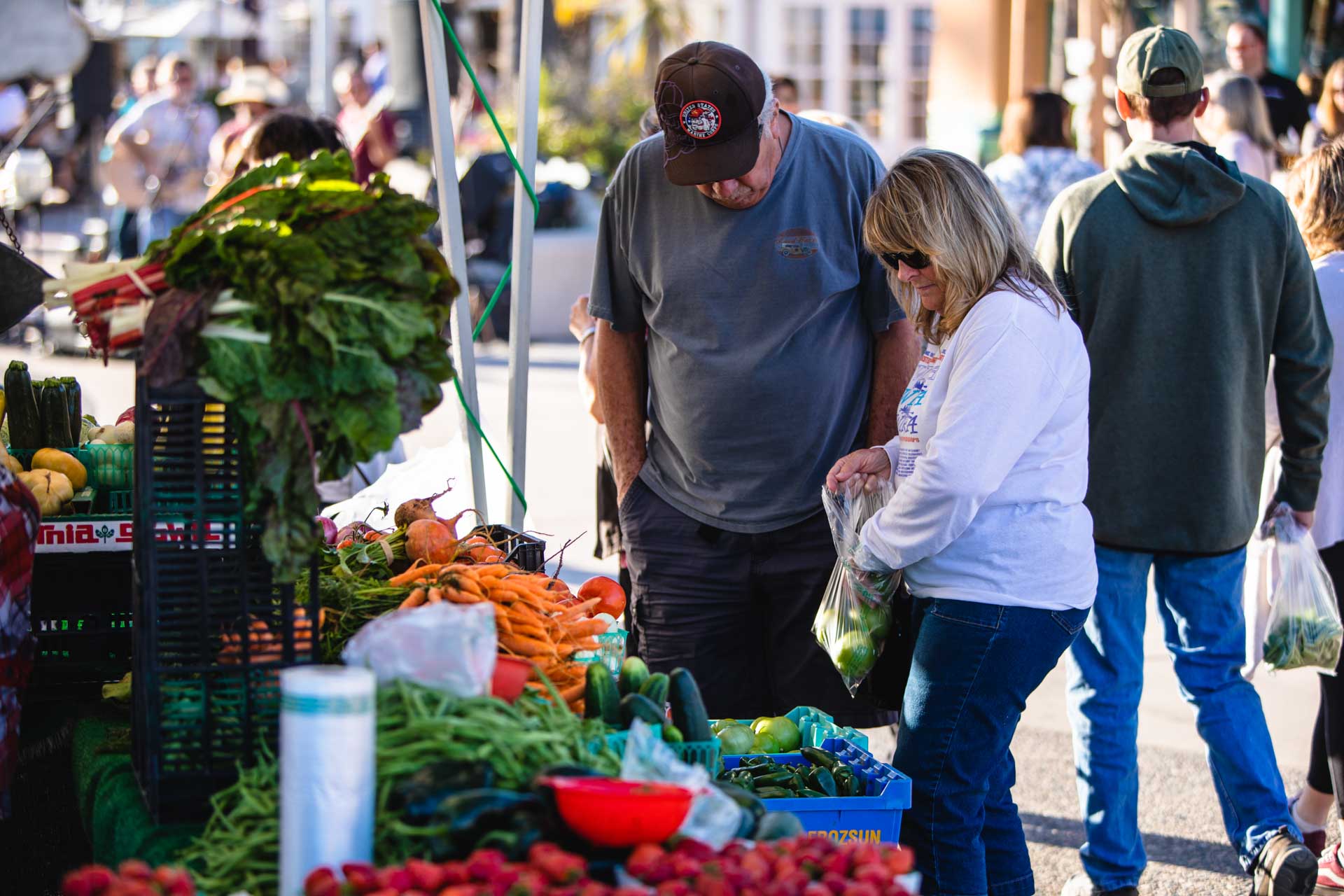 Farmers market, Avila Beach
