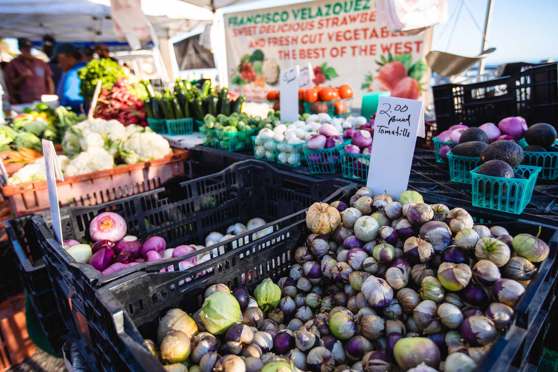 Farmers market, Avila Beach
