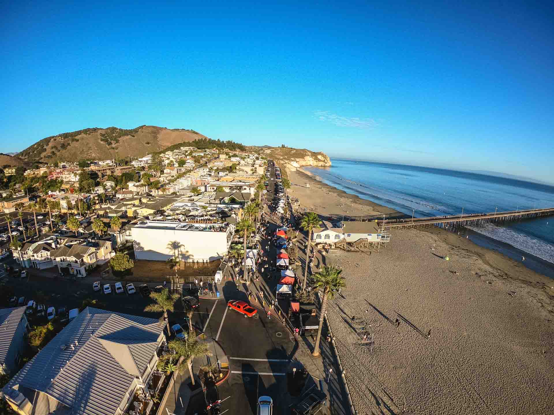 Avila Beach promenade