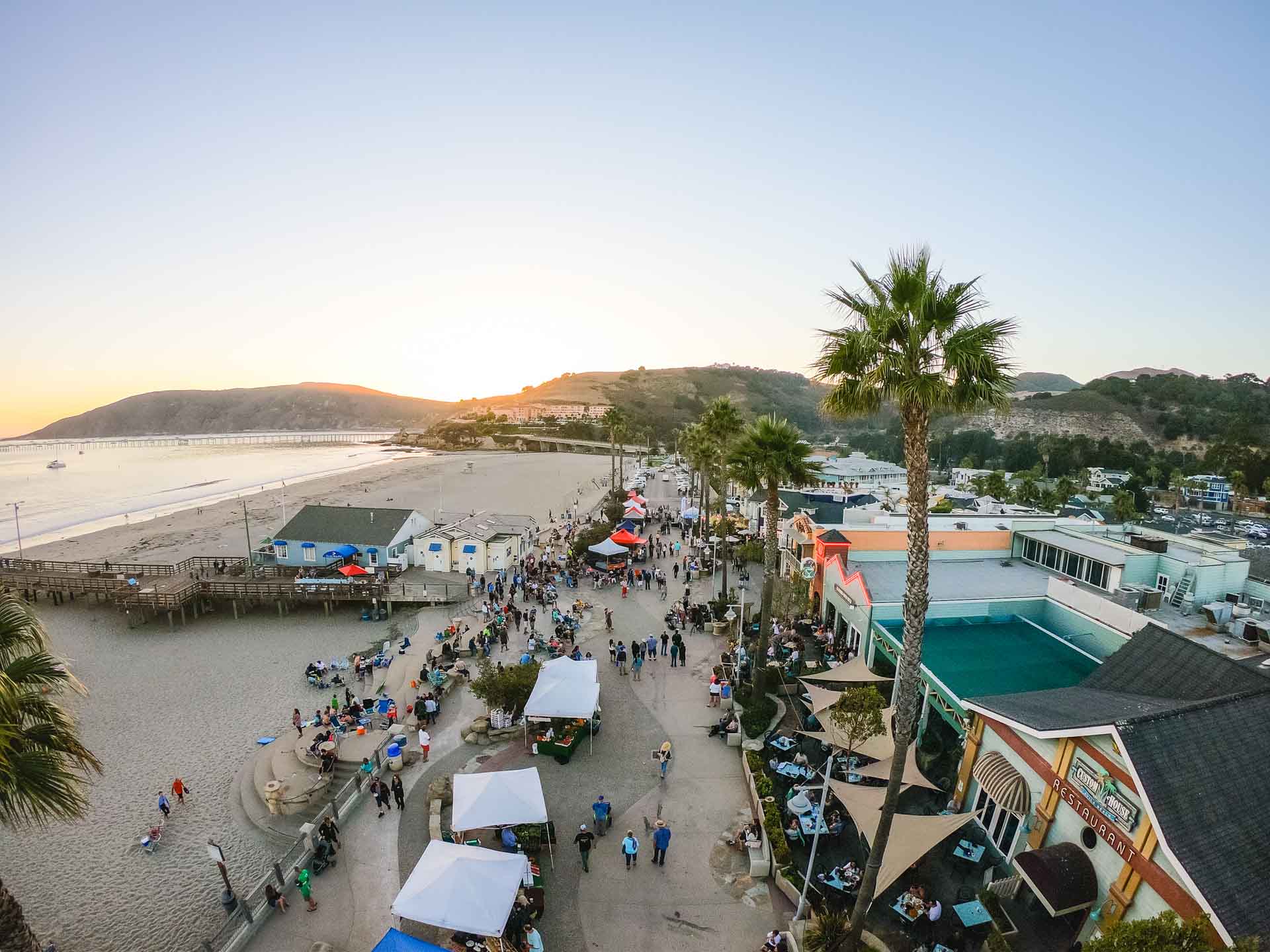 Farmers market, Avila Beach