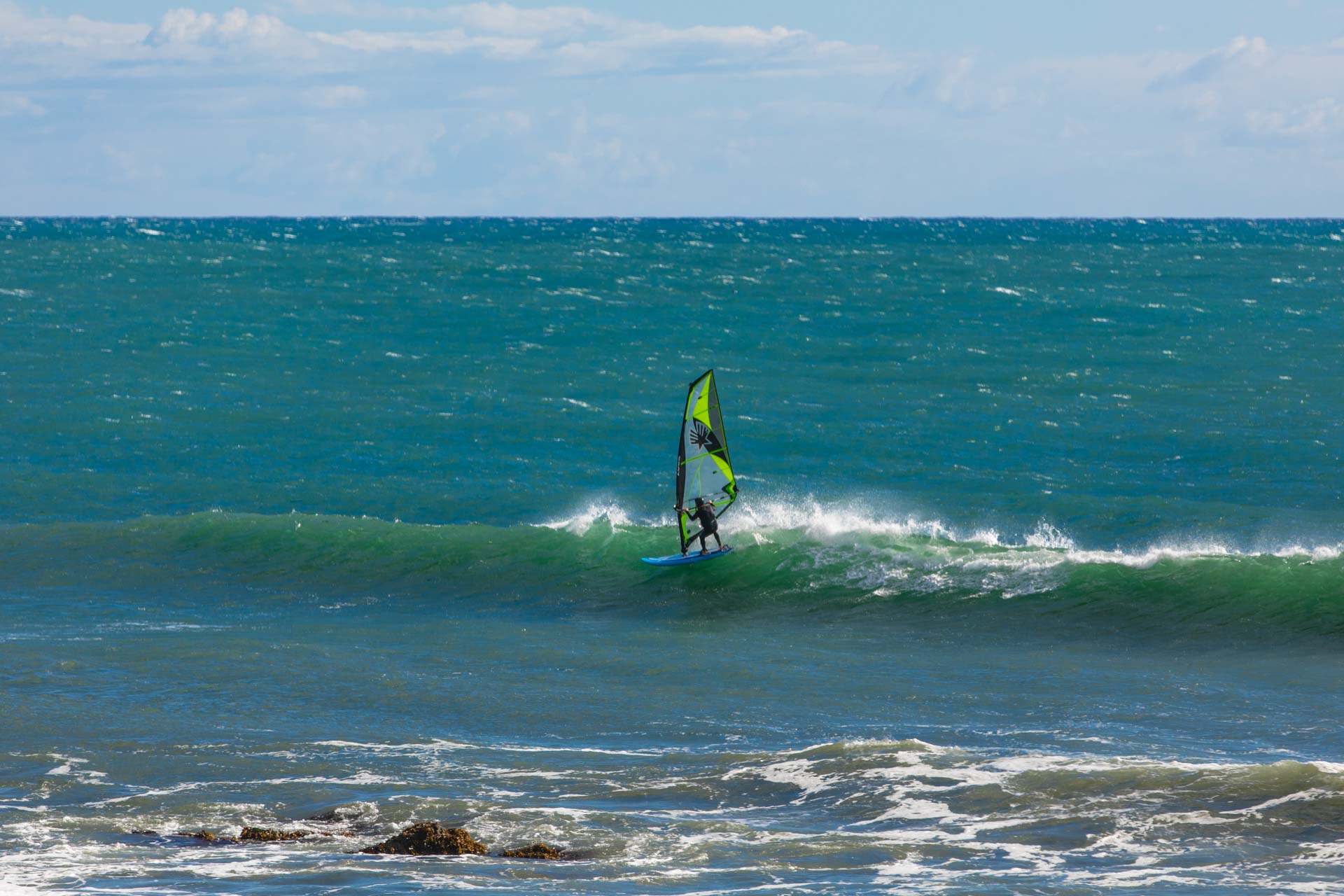 wind surfing, San Simeon