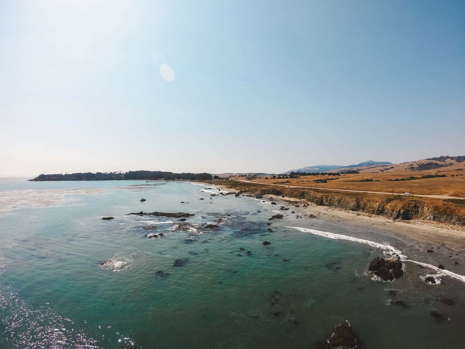 San Simeon coastline
